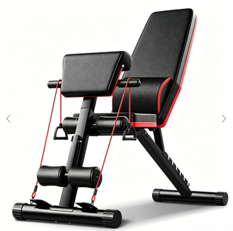 Adjustable Foldable Weight Bench – Multi-Position Dumbbell Bench for Home Gym, Strength Training Workout Equipment