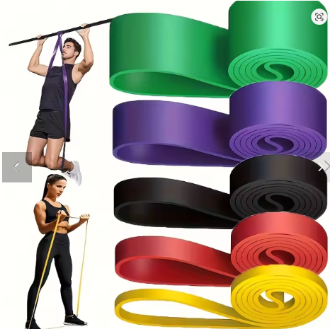 Banda elástica multifuncional para yoga y ejercicios en casa; cinta de asistencia para dominadas y entrenamiento de fuerza y ​​resistencia.