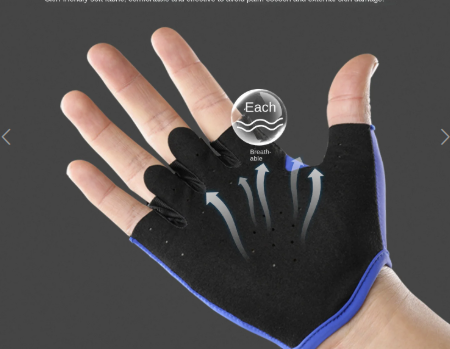 Guantes de yoga y fitness sin dedos, antideslizantes, resistentes al desgaste y diseñados para prevenir callos.